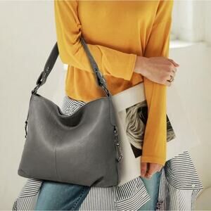 NWT YALUXE Genuine Leather Shoulder Bag